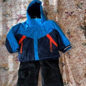 Columbia Kids Matching Set - Blue and Black